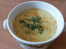 Fot. halus, Zupa  z ogórków kiszonych z jarzynkami.