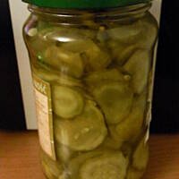 ogórki na słodko z kurkumą