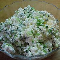 Twarożek z ogórkiem i szczypiorkiem wg Różyczki