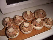 Fot. miki353, Pieczarki faszerowane miesem