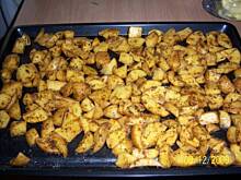 Fot. kraciasta, ziemniaczki pieczone do obiadu  inaczej-palce lizać:)