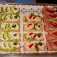 Kanapki Andrzejkowe z łososiem i nie tylko wg Różyczki