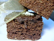 Fot. Krystyna911, Czekoladowo-migdałowe kwadraciki