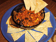 Fot. mariola2000, Nachos z mięsnym sosem meksykańskim wg M&Ł