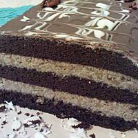 Czekoladowo-orzechowa "baba"