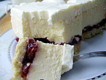 Fot. Krystyna911, Sernik żurawinowy