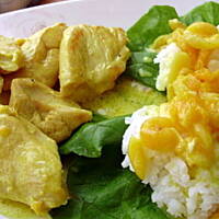 Piersi kurczaka z suszonymi morelami