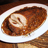 Szynka pieczona w żurawinie wg M&Ł