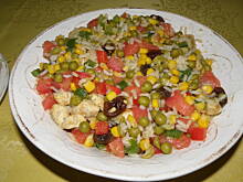 Fot. anulkas, Sałatka ryżowo-kurczakowa