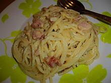 Fot. niebieska-różyczka, Spaghetti carbonara wg Różyczki