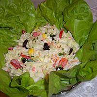 Surówka z kapusty pekińskiej z rodzynkami wg Różyczki