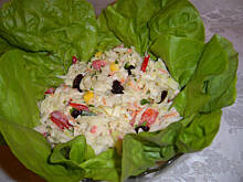 Fot. niebieska-różyczka, Surówka z kapusty pekińskiej z rodzynkami wg Różyczki