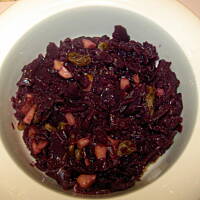 Salatka z czerwonej kapusty