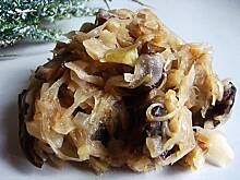 Fot. basilek, Wigilijna kapusta z grzybami