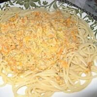 Szybkie spaghetti z tuńczykiem i mascarpone