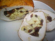 Fot. kasiul_a, Indyk z nadzieniem jabłkowo gruszkowym z rodzynkami i orzechami kasiuli