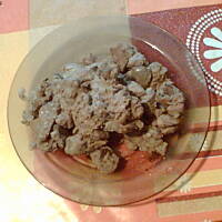 Wątróbka duszona z jabłkami