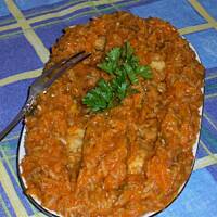 Ryba po grecku trochę  inna  wg Różyczki