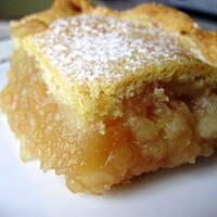 Szarlotka krucho-drożdżowa