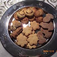 Ciastka-cztery rodzaje z jednego ciasta