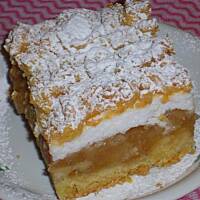 Śnieżna szarlotka wg Różyczki