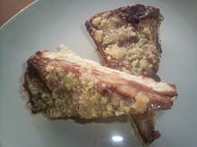 Fot. kasiul_a, Bananowa orzechowo czekoladowa tarta kasiuli