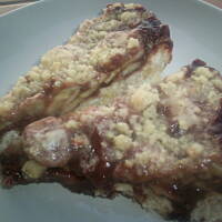 Bananowa orzechowo czekoladowa tarta kasiuli