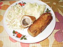 Fot. asiula76, Roladki schabowe z pieczarkami