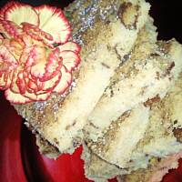 Shortbread z orzechami, czekolada i cynamonem