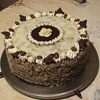 Masa czekoladowa na tort