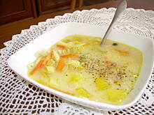 Fot. majolika, Aromatyczna zupa z dyni z nutka pikanterii- niskokaloryczna