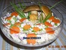 Fot. izeczka, Sałatka z marynowanymi grzybkami