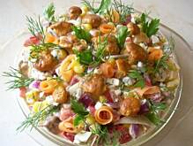 Fot. izeczka, Sałatka z kurkami