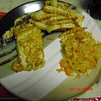 Ryba w pikantnej paście pieczona