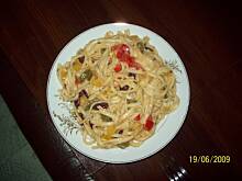 Fot. sabi1983, makaron z fasolką i papryką