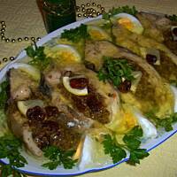 Wigilijny karp faszerowany w galarecie