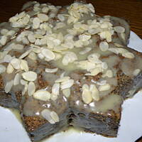 Ciasto makowe z polewa