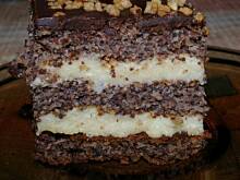 Fot. ekkore, Sernik na makowo-jabłkowym cieście