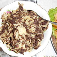 łazanki wigilijne z makiem