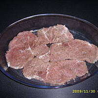 Schab zapiekany z serem i pieczarkami