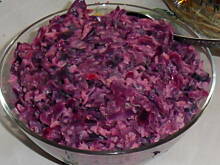 Fot. zielonooka, czerwona kapusta z jabłkiem