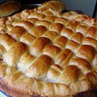 pieróg lub pierożki drozdżowe, na kefirze