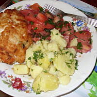 Roladki z piersi z kurczaka nadziewane