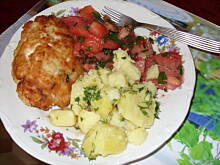 Fot. OwocowaSałateczka, Roladki z piersi z kurczaka nadziewane