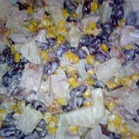 Sałatka z "3 puszek" i kurczaka wędzonego