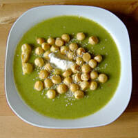 zielona zupa krem w15 minut - pyszna