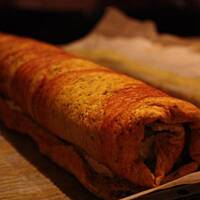 rolada pieczarkowa z kurczakiem