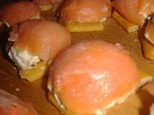 Fot. sebek, Łososiowo-krewetkowe kubeczki