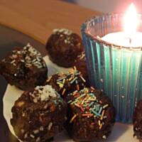 czekoladowo-rumowe kule