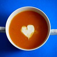 Zupa krem cebulowo- marchewkowa